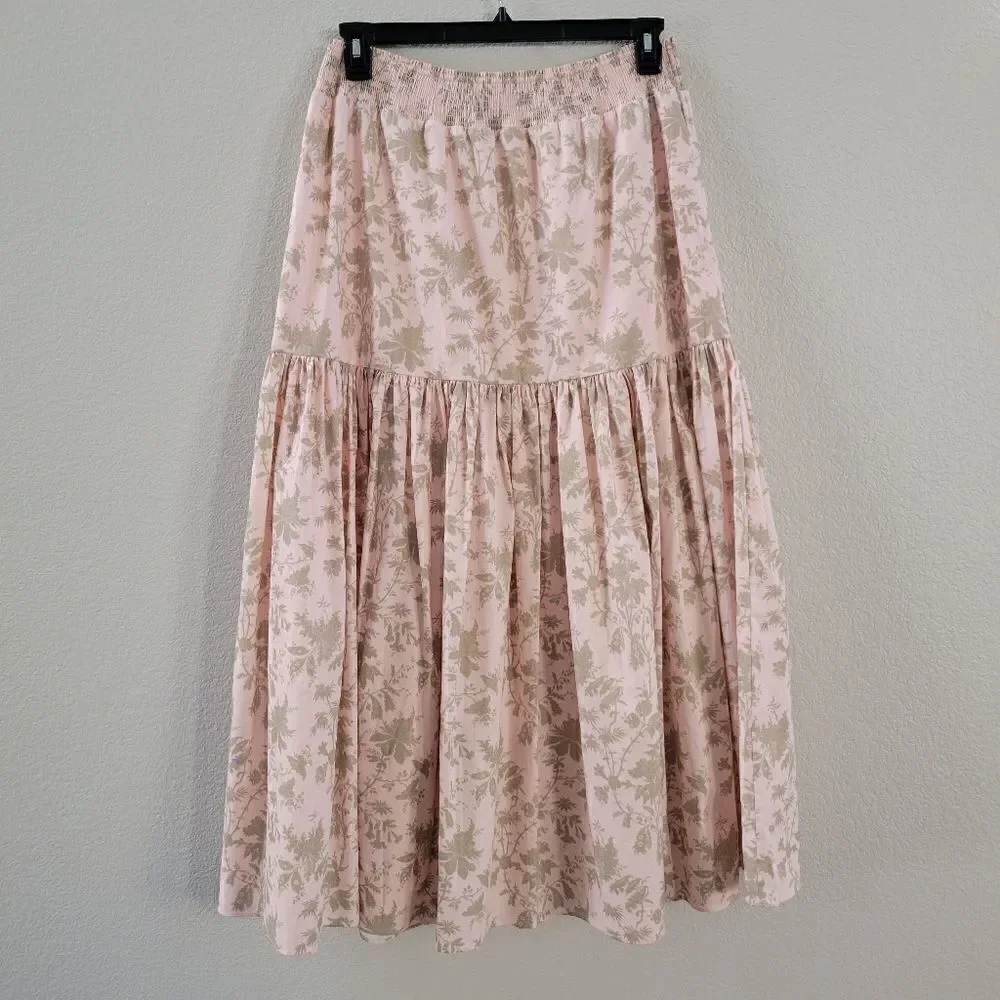 Elie Tahari midi Tired skirt Size L 12